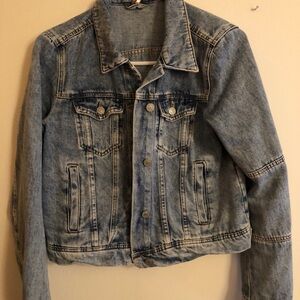 NWOT- Free People Jean Jacket Women’s Small